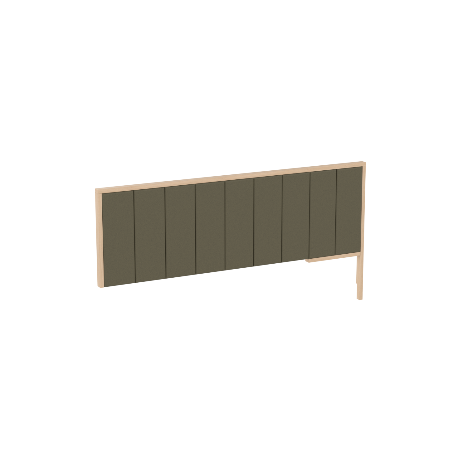 Q-209LS-ACC-TOW_TPS_ACC Queen Headboard With Side Panel-1