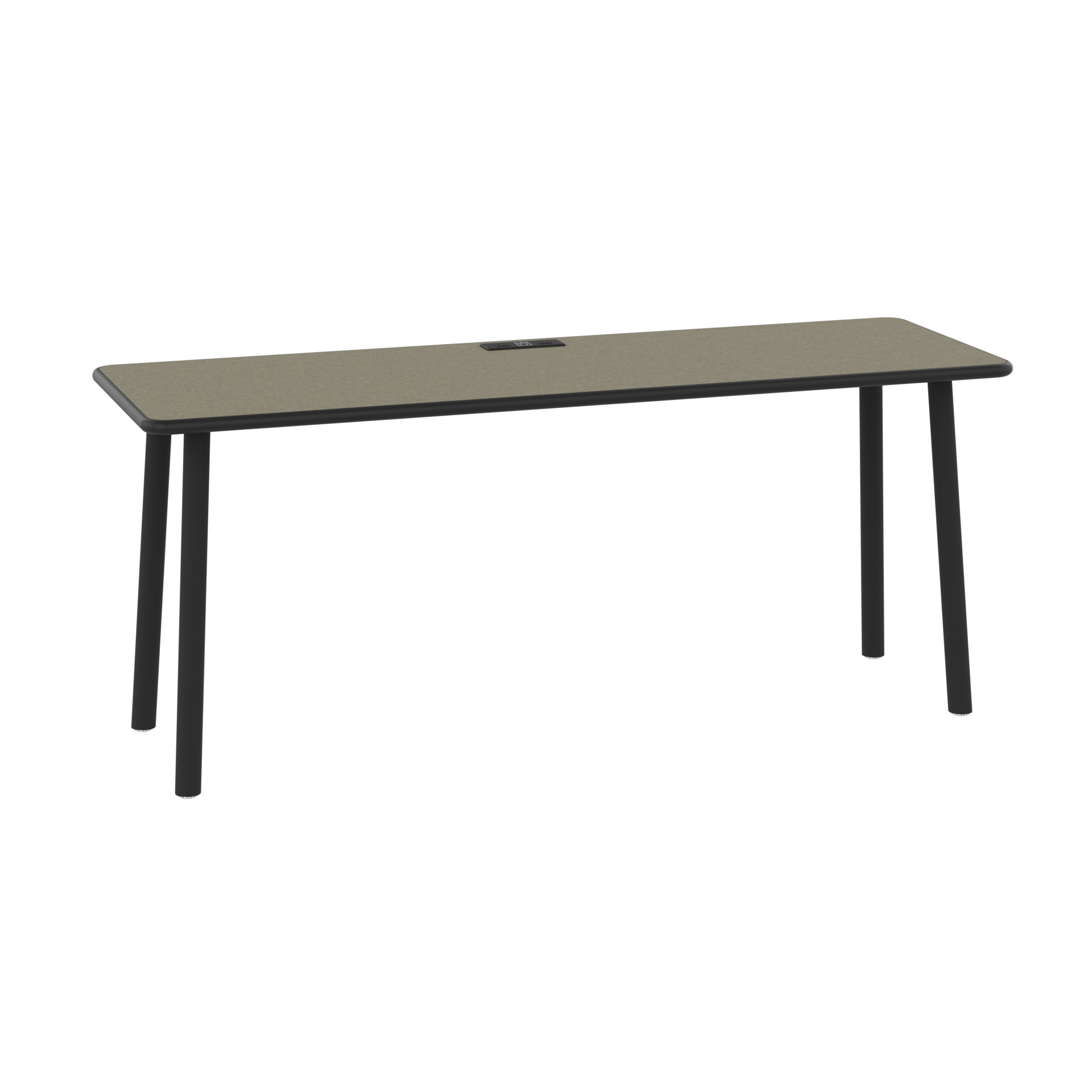 X-202OPT-FFI_72inch Freestanding Desk With Power