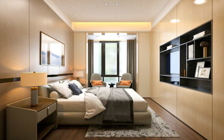 King Suite guest room | Modern hotel room, Suite room hotel, Hotel room  design